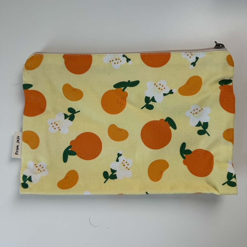 Orange Purse Pouch